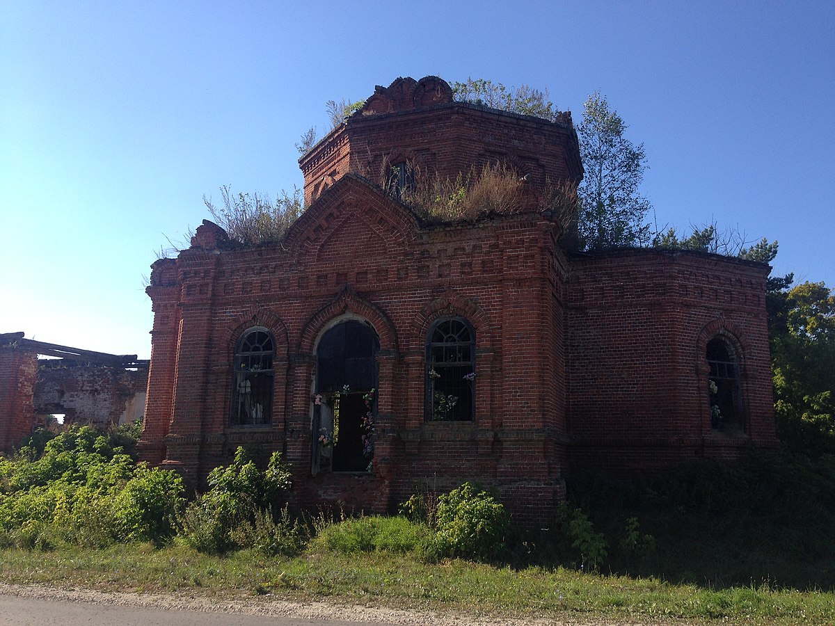 Усадьба Даниловское Никольская Церковь