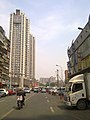 Street view of Fuxinzhuang Avenune, 2014