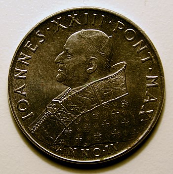 100 Lire - Citta del Vaticano - Giovanni XXIII