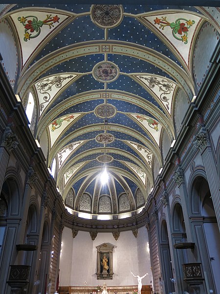 File:119 Església de Sant Vicenç (Tossa de Mar), nau.jpg
