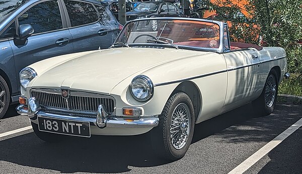 1963 MG B roadster