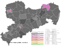 Results of the 2004 Saxony state election.