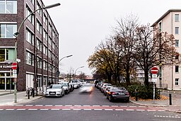 20141115 - Hertzallee von Fasanenstrasse mit Zug 5 by sebaso