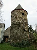 City wall tower