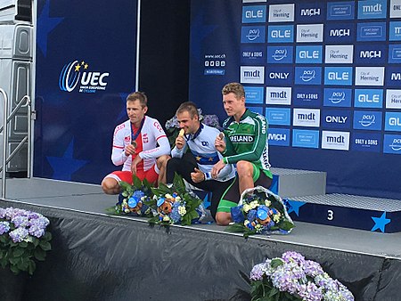 2017 European Road Championships – Men's time trial 01.jpg