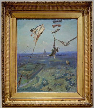 Entre ciel et terre, par Gustave Doré.