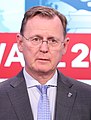 * Nomination Election night Thuringia 2019: Bodo Ramelow (Die Linke) --Sandro Halank 10:41, 13 February 2022 (UTC) * Promotion  Support Good quality. --Steindy 12:32, 13 February 2022 (UTC)