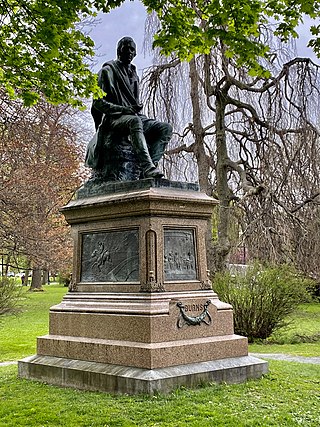 <span class="mw-page-title-main">Statue of Robert Burns (Albany, New York)</span> Public sculpture by Charles Calverley