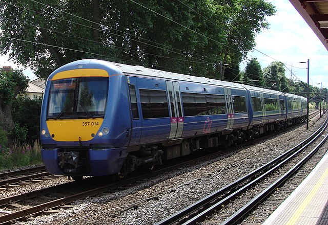 Class 357 at Upminster Bridge