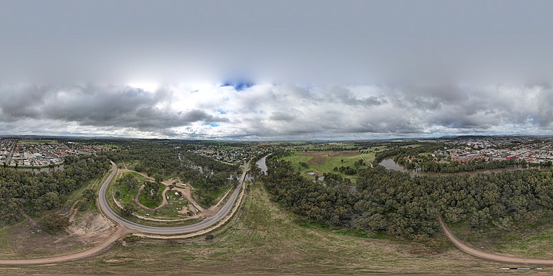 File:360° aerial panorama from North Wagga.jpg