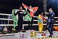 Image 22GAMMA medallists on the podium at the 2023 African Games (from Mixed martial arts)