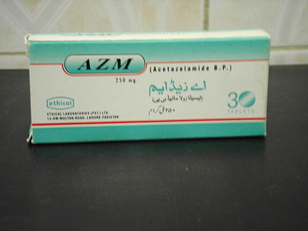 Acetazolamide is the most commonly used drug to prevent AMS.