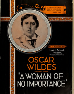 <i>A Woman of No Importance</i> (1921 film) 1921 film by Denison Clift