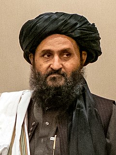 Abdul Ghani Baradar Afghan Taliban political leader