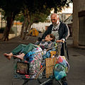 Untitled (Abraham and Isaac), from series "Biblical Stories", 100 x 100 / 140 × 140 cm, 2004.