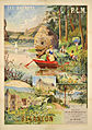 1905-ös Henry Ganier által készített PLM plakát a Jura régió népszerűsítésére
