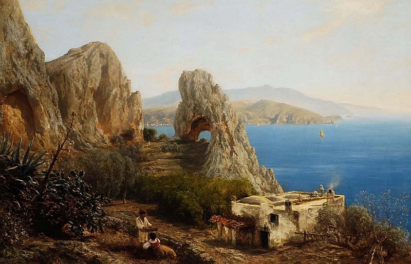 File:Albert Arnz - Veduta di Capri.jpg