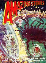 Amazing Stories cover image for December 1929