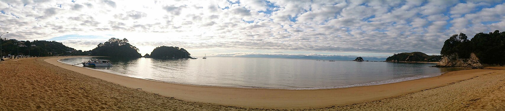 Anchorage, Abel Tasman National Park, New Zealand on August 2014.