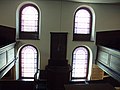 Interior, Toxteth Unitarian Chapel (1618 altered 1774; Grade I)