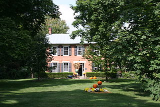 Anson Davis House and Springhouse United States historic place