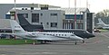 Cessna 680 Citation OO-KIN en Dassault Falcon 7X SE-DJI