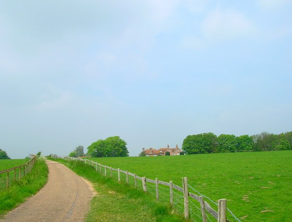 Grounds of Wootton Manor, David's family home