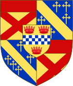 Arms of Isabella of Mar.svg