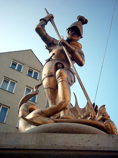 Augsburg Georgsbrunnen 1