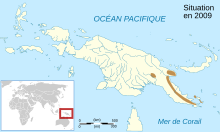 Austrochaperina palmipes map-fr.svg