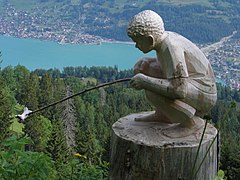 27.4.09 Skulptur auf der Axalp