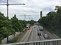 Bürgerweide, vista desde Berlinertordamm fuera de la ciudad