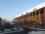 Gradierwerk im Kurpark von Bad Orb