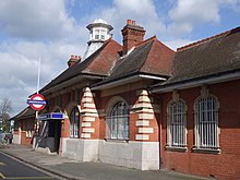 Barkingside tube station Barkingside station building.JPG