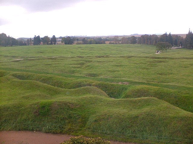 The preserved battlefield