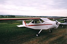 Front view of a BD-4 taildragger BedeBD-4C-FORD.JPG