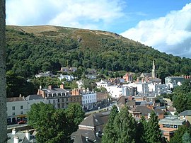 Belle Vue Terrace, Malvern с вершины монастырской церкви - geograph.org.uk - 3493.jpg