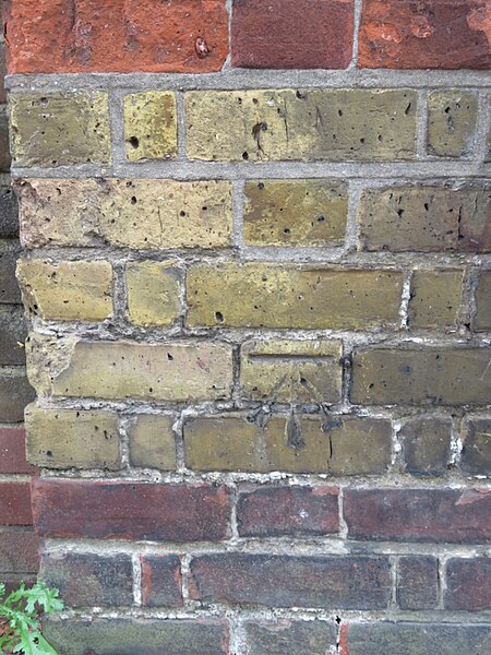 File:Bench mark in Manor Road, Teddington - geograph.org.uk - 5543040.jpg