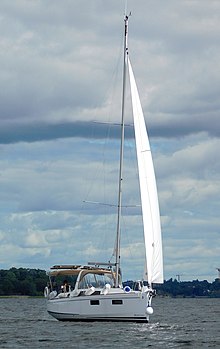 Beneteau Oceanis 35.1 sailing with genoa only Beneteau Oceanis 35.1 sailboat 5479.jpg