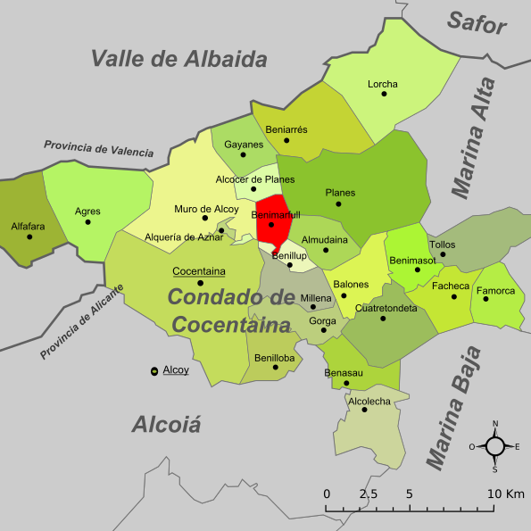 File:Benimarfull-Mapa del Condado de Cocentaina.svg