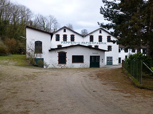 Bensheim-Wilmshausen, Mühlstraße 8, Pappenfabrik