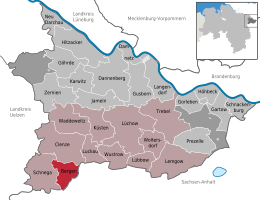 Bergen an der Dumme – Mappa