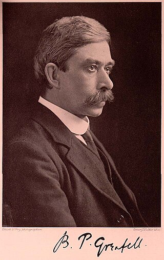 <span class="mw-page-title-main">Bernard Pyne Grenfell</span> English scientist and Egyptologist (1869–1926)