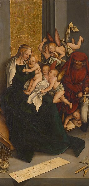 File:Bernhard Strigel und Werkstatt - Heilige Familie mit Engeln - GG 900a - Kunsthistorisches Museum.jpg