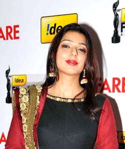Bhumika Chawla at 60th Filmfare Awards South