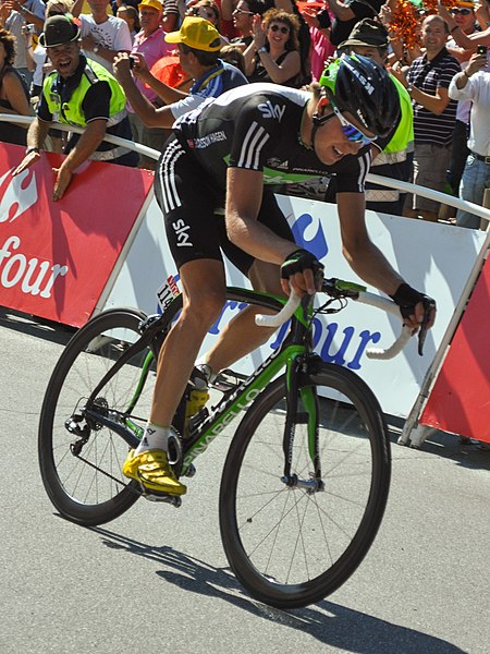 Boasson Hagen at the 2011 Tour de France; he won two stages during the race.