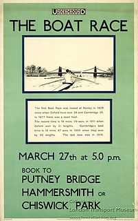 The Boat Race 1920 1920 boat race between Oxford and Cambridge universities