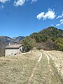 Monte Camiolo di Cima, valico di Bocca alla Croce e fienile omonimo