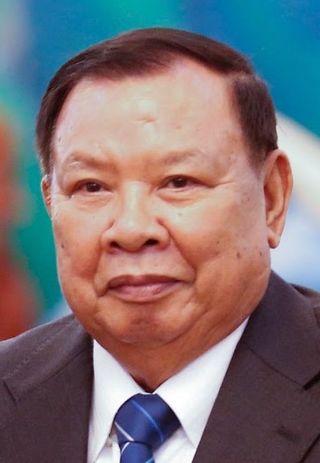 <span class="mw-page-title-main">Bounnhang Vorachit</span> Former General Secretary of the Lao Peoples Revolutionary Party (2016-2021)