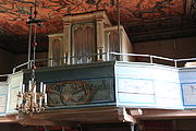English: Organ in Brandstorps church.